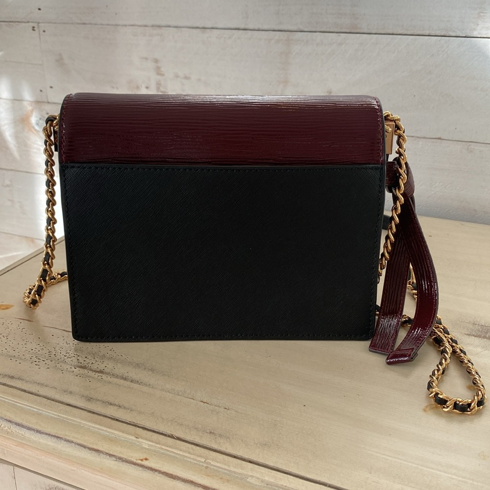 Tory Burch Robinson Color Block Convertible Handb… - image 4